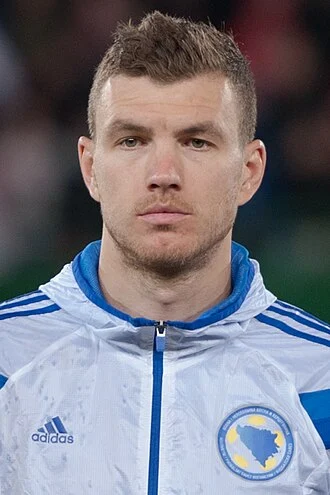Edin Džeko height profile photo