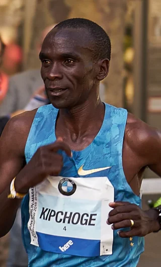 Eliud Kipchoge height profile photo