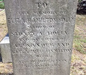 Eliza Hamilton Holly height profile photo