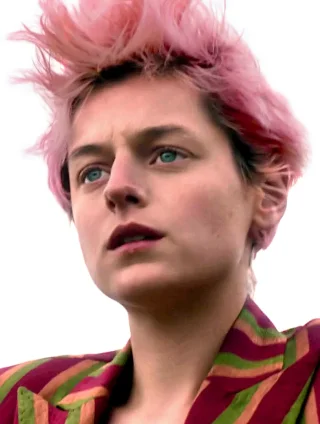 Emma Corrin height profile photo