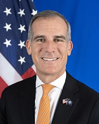 Eric Garcetti height profile photo