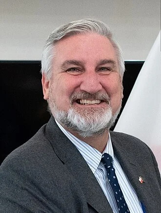 Eric Holcomb height profile photo
