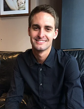 Evan Spiegel height profile photo