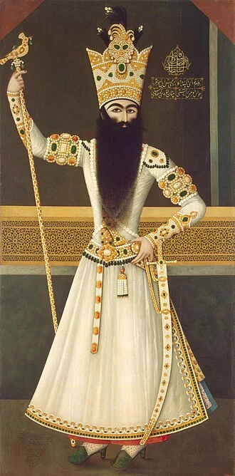Fath-Ali Shah Qajar height profile photo