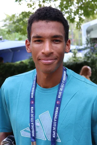 Félix Auger-Aliassime height profile photo
