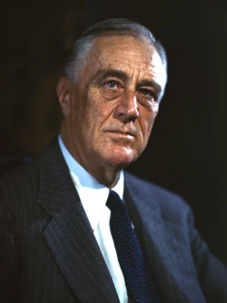 Franklin D. Roosevelt height profile photo