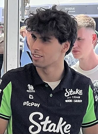 Gabriel Bortoleto height profile photo