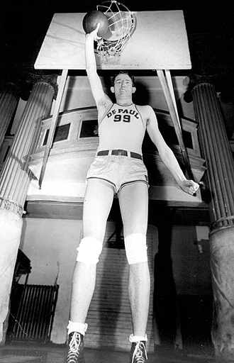 George Mikan height profile photo