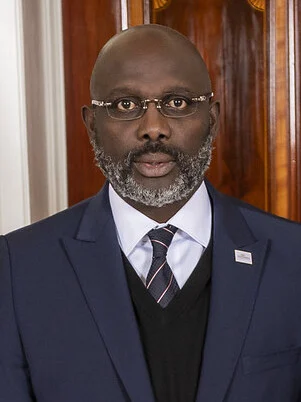 George Weah height profile photo