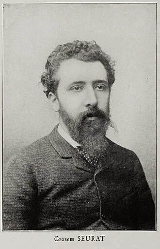 Georges Seurat height profile photo