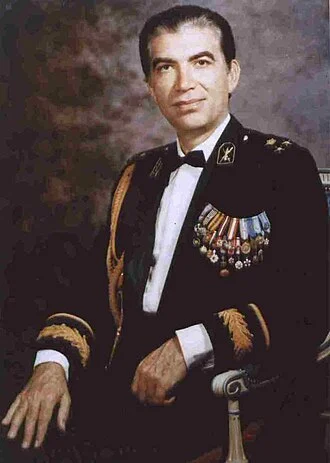 Gholam Reza Pahlavi height profile photo