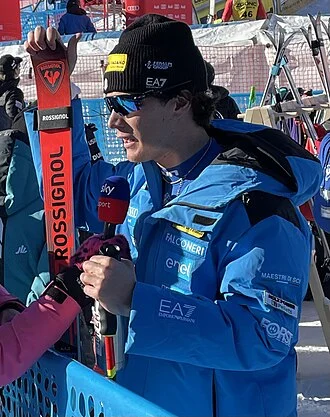 Giovanni Franzoni (alpine skier) height profile photo