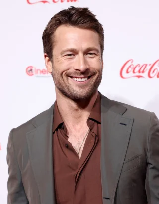 Glen Powell height profile photo