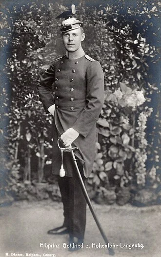 Gottfried, Prince of Hohenlohe-Langenburg height profile photo