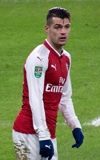 Granit Xhaka height profile photo