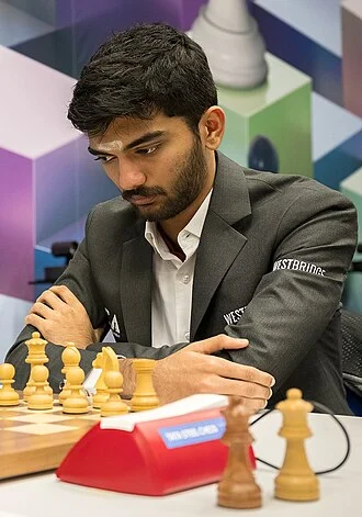 Gukesh Dommaraju height profile photo