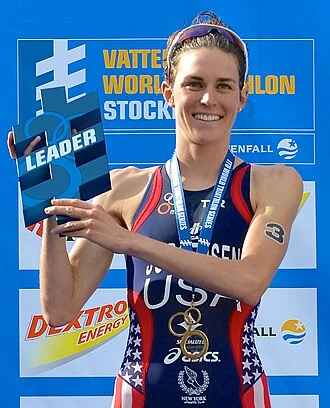 Gwen Jorgensen height profile photo