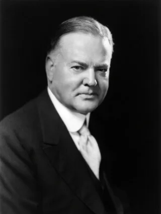 Herbert Hoover height profile photo