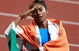 Hima Das height profile photo