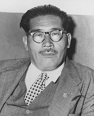 Inejirō Asanuma height profile photo