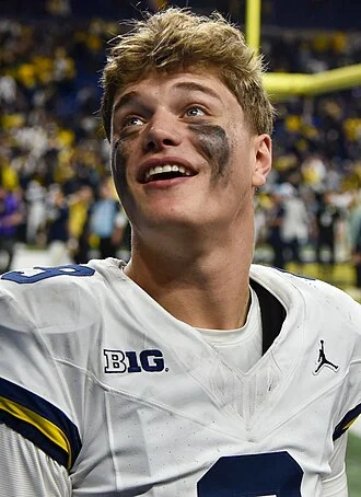 J. J. McCarthy height profile photo