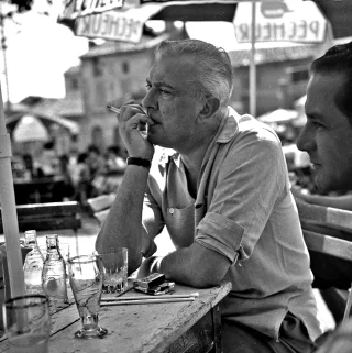 Jacques Tati height profile photo