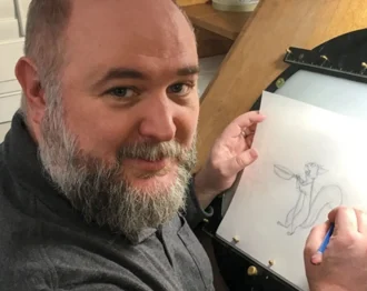 James Baxter (animator) height profile photo