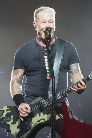 James Hetfield height profile photo