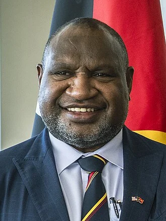 James Marape height profile photo