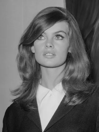 Jean Shrimpton height profile photo