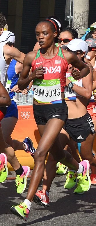 Jemima Sumgong height profile photo