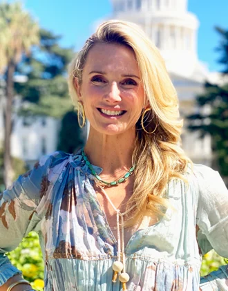 Jennifer Siebel Newsom height profile photo