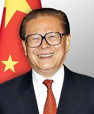 Jiang Zemin height profile photo