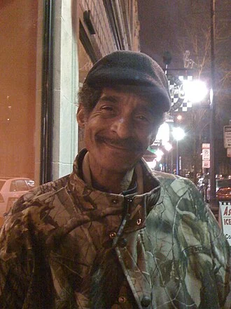 Joe Comfort (homeless man) height profile photo