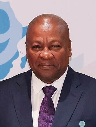 John Mahama height profile photo