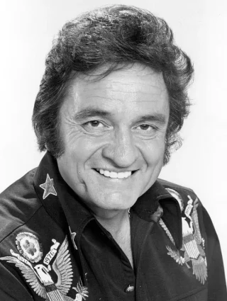 Johnny Cash height profile photo