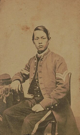 Joseph Pierce (soldier) height profile photo