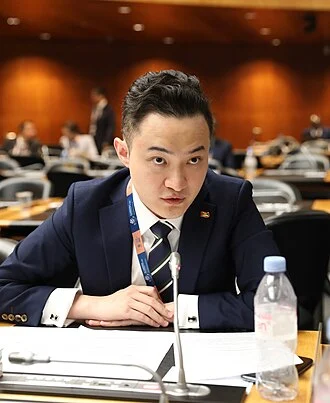 Justin Sun height profile photo