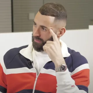 Karim Benzema height profile photo
