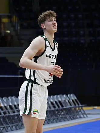 Kasparas Jakučionis height profile photo
