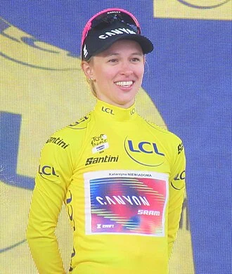 Katarzyna Niewiadoma-Phinney height profile photo