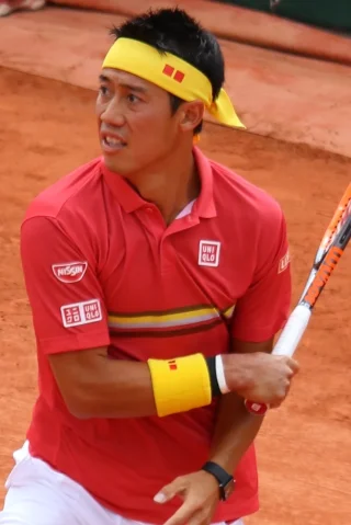 Kei Nishikori height profile photo