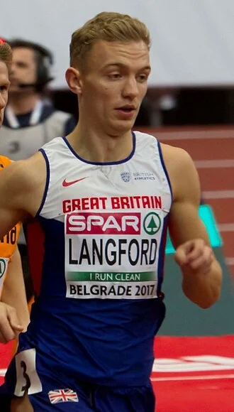 Kyle Langford (runner) height profile photo