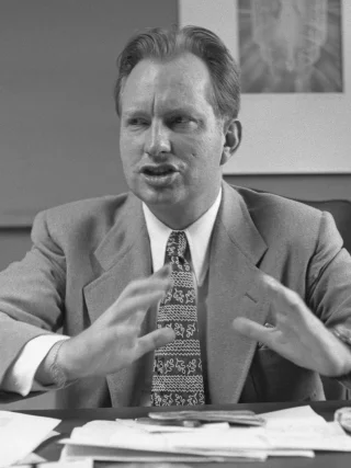L. Ron Hubbard height profile photo
