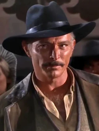 Lee Van Cleef height profile photo