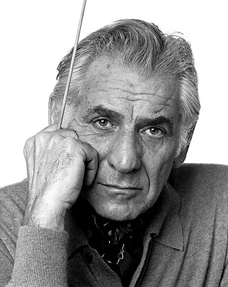 Leonard Bernstein height profile photo