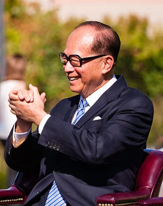 Li Ka-shing height profile photo