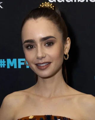 Lily Collins height profile photo