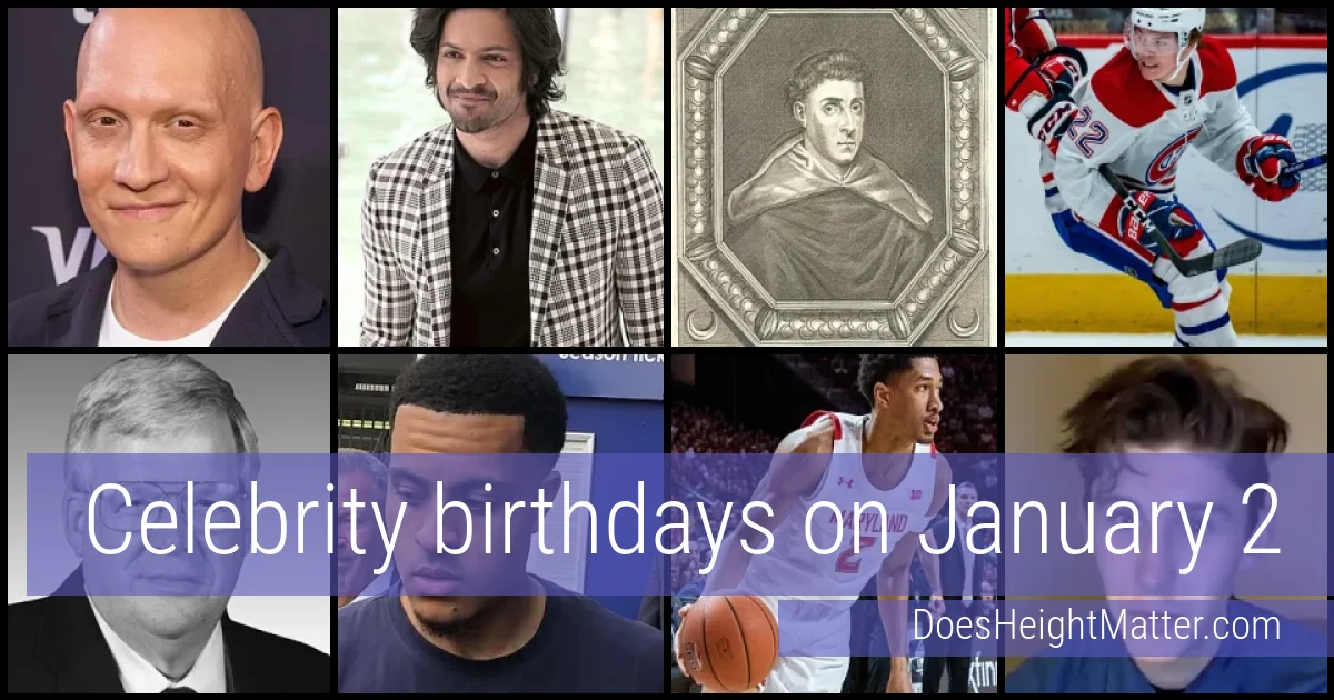 People born on January 2