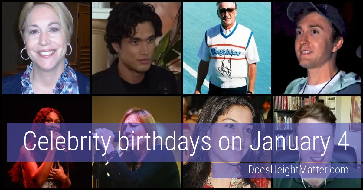 People born on January 4